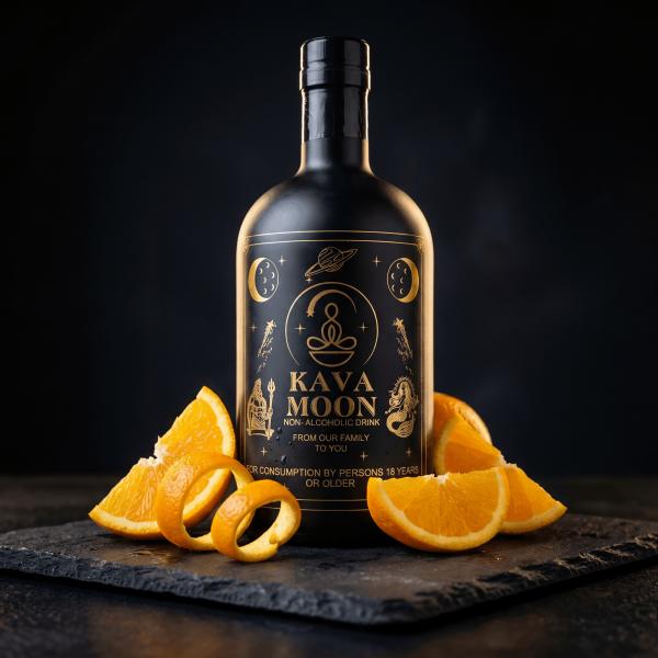 Kava Moon Signature Non-Alcoholic Spirit (750ml). 17 Shots 300mg Kavalactones Each