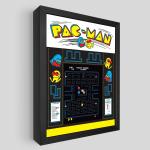 Pac Man Shadowbox Art