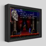 Castlevania SOTN Shadowbox Art