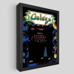 Galaga Shadowbox Art