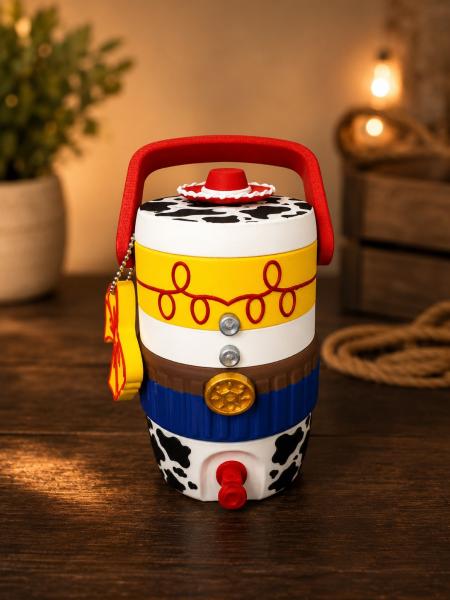 Cowgirl Inspired Can Holder & Can Opener (Nail Saver) Bundle