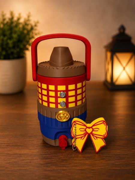 Cowboy Inspired Can Holder & Can Opener (Nail Saver) Bundle