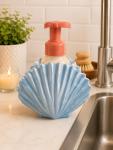 Coastal Seashell Soap Holder for Bath & Body Works Foaming Soap | Beach Bathroom & Kitchen Decor