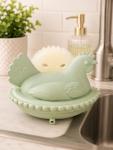 Nesting Hen Scrub Daddy Holder | 3D Printed Farmhouse Kitchen Sponge Caddy