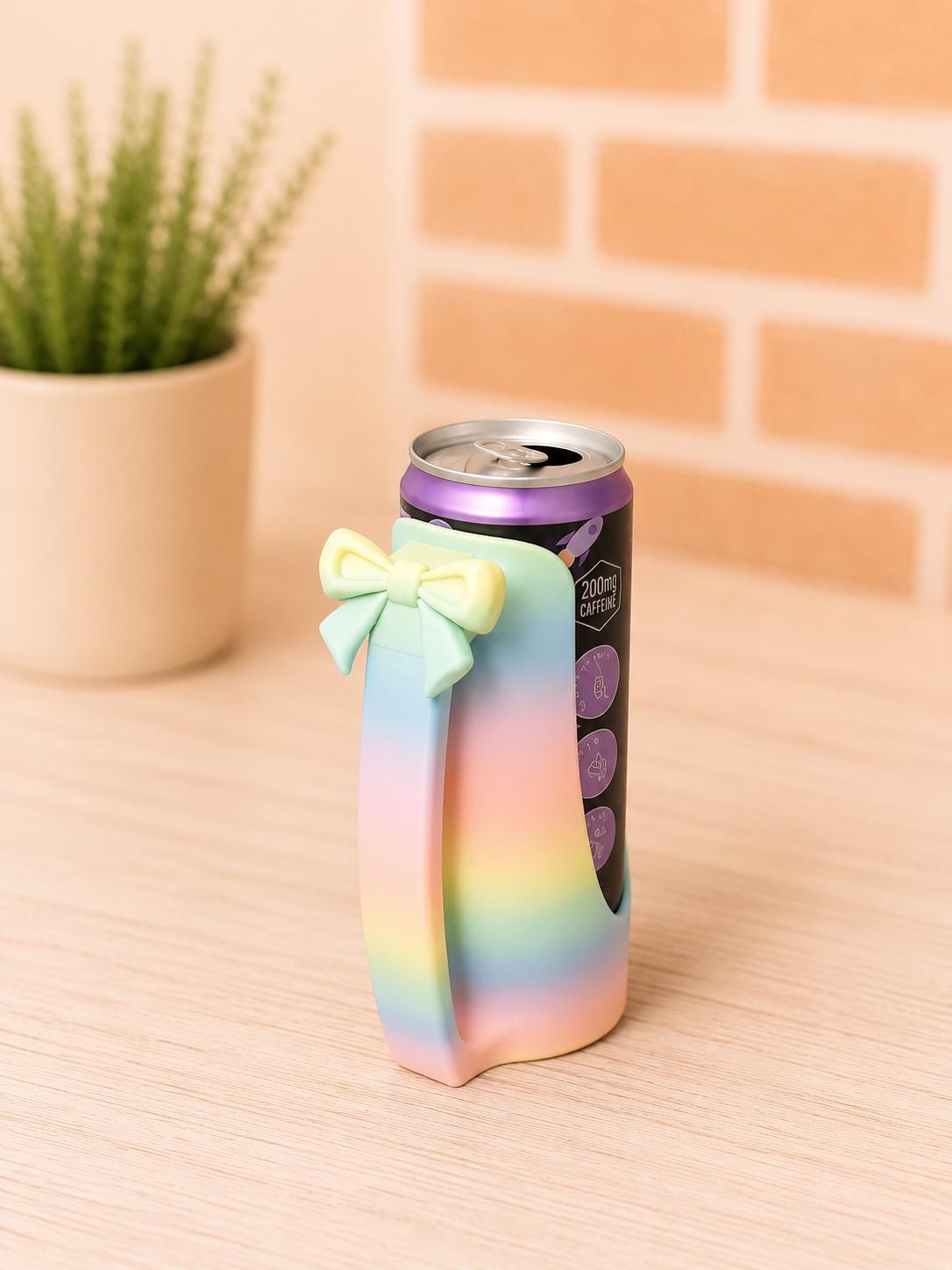 Bow Handle Skinny Can Holder picture