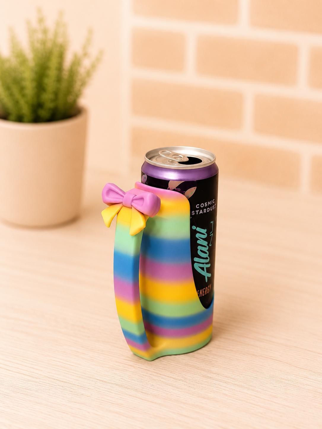 Bow Handle Skinny Can Holder picture