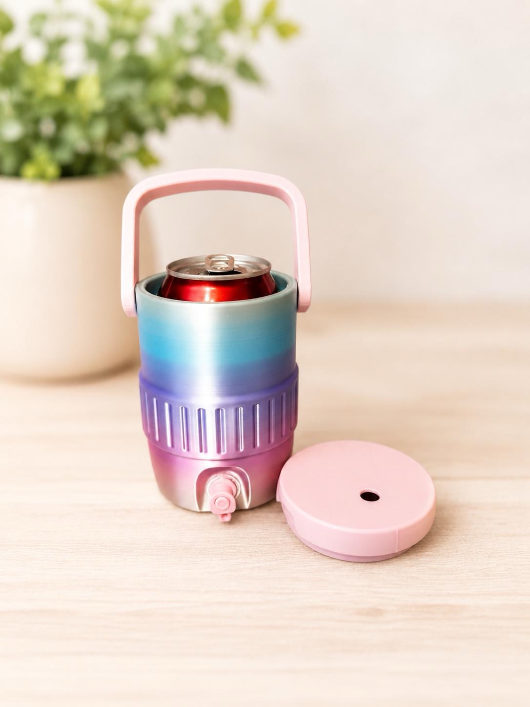 Rainbow Cooler Can Holder Drink Drinkware picture