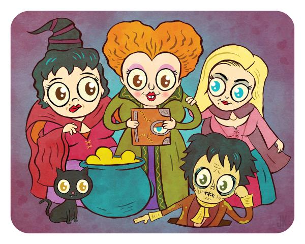 "The Sanderson Sisters" 8 x 10 print picture