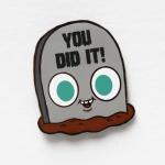 "Tombstimmy" hard enamel pin