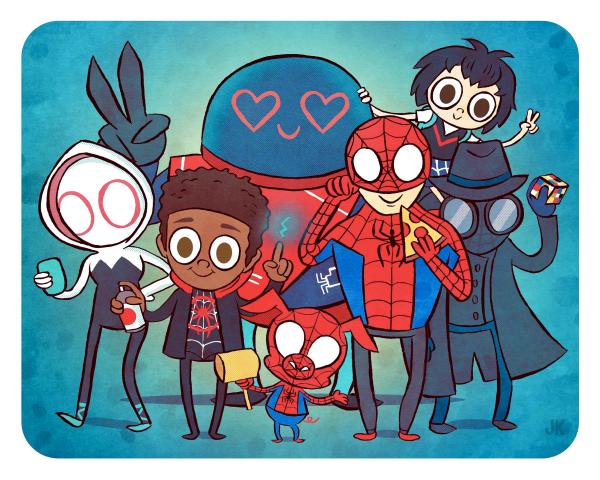 “Spider Squad” 8 x 10 print picture