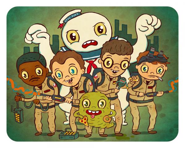 "Ghostbusters" 8x10 print picture