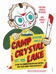 "Camp Crystal Lake" 12 x 16 poster