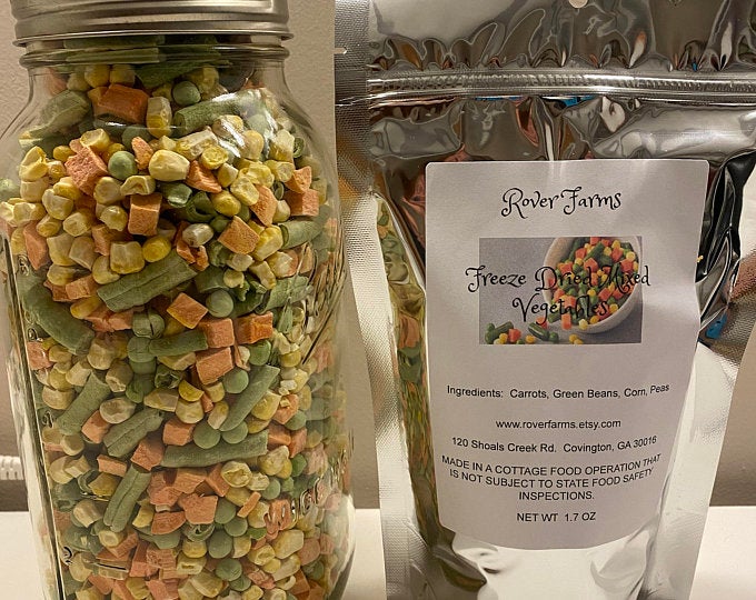 Freeze Dried Mixed Vegetables picture