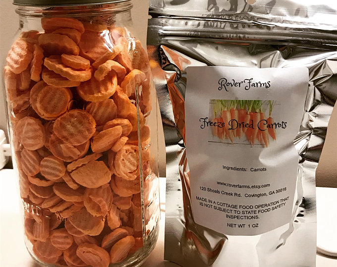 Freeze Dried Carrots picture