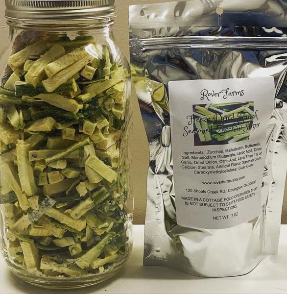Freeze Dried Ranch Seasoned Zucchini Strips LOCAL PICK UP ONLY picture