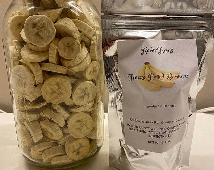 Freeze Dried Bananas Eventeny