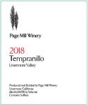 2018 Tempranillo