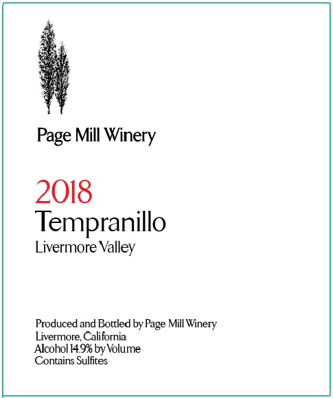 2018 Tempranillo