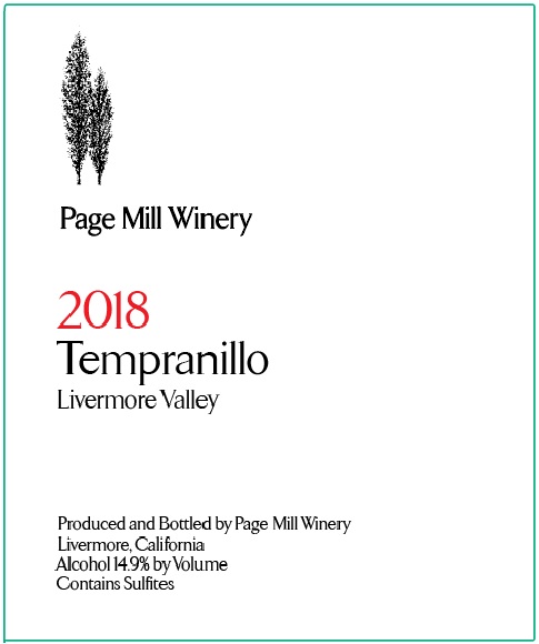 2018 Tempranillo picture