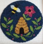 KIT Bee Hive Chair Pad