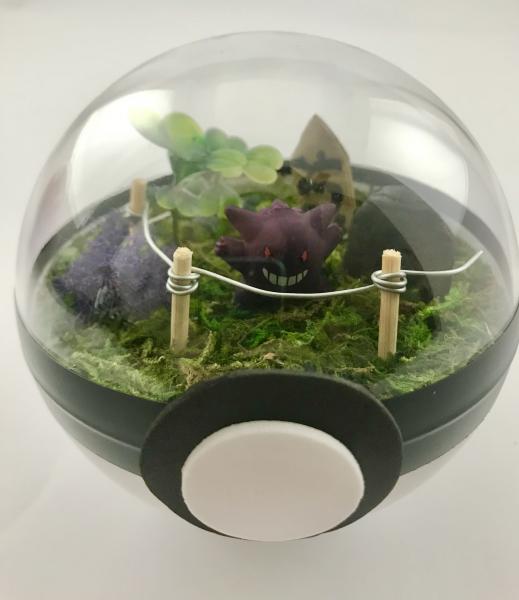 Gengar Cemetery Small Pokeball Terrarium picture