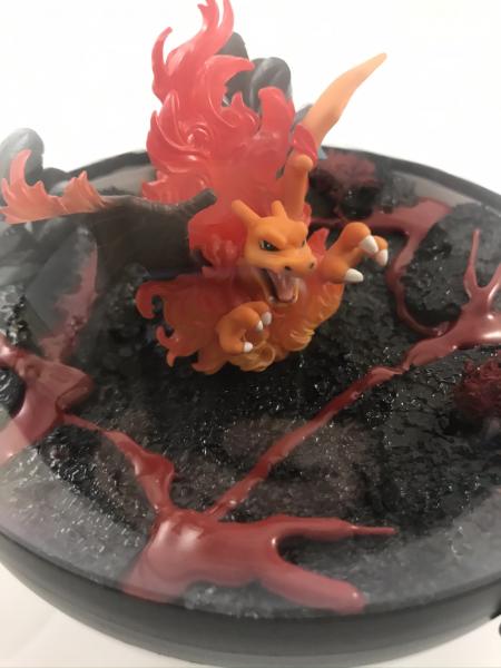 Charizard Large Fire Pokeball Terrarium picture