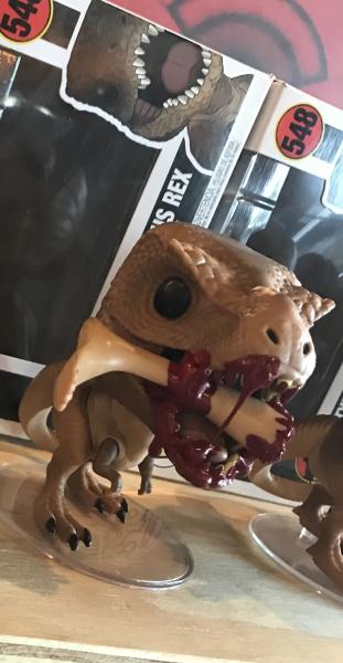 Custom Tyrannosaurus Rex TREX Funko POP Jurassic Park picture