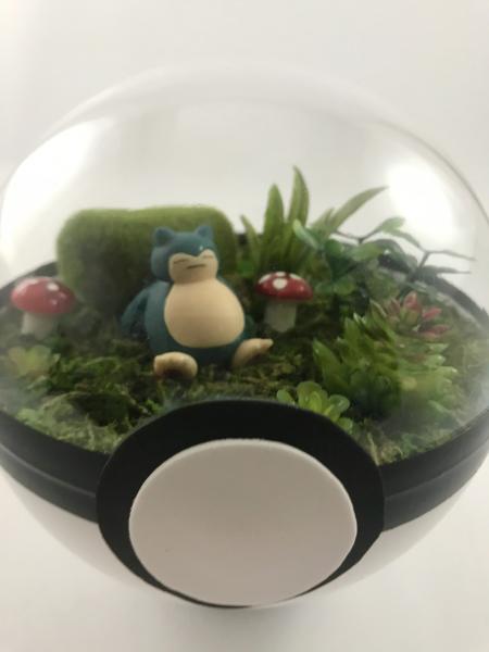 Snorlax Large Pokeball Terrarium picture