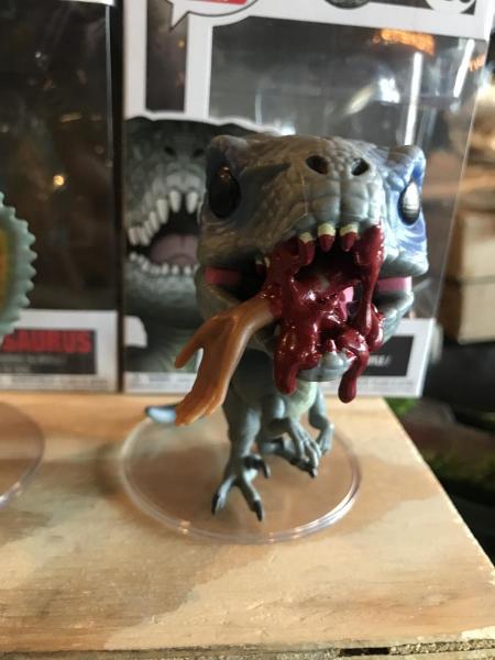 Custom Jurassic World Blue Funko POP! picture