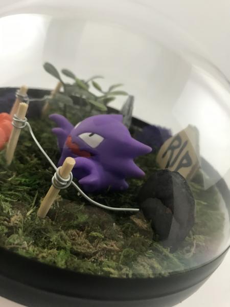 Haunter Cemetary Large Pokeball Terrarium picture