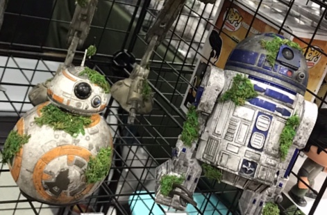 Custom R2D2 and BB8 Set of Figures