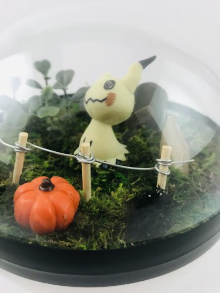 Mimikyu Cemetery Large Pokeball Terrarium picture