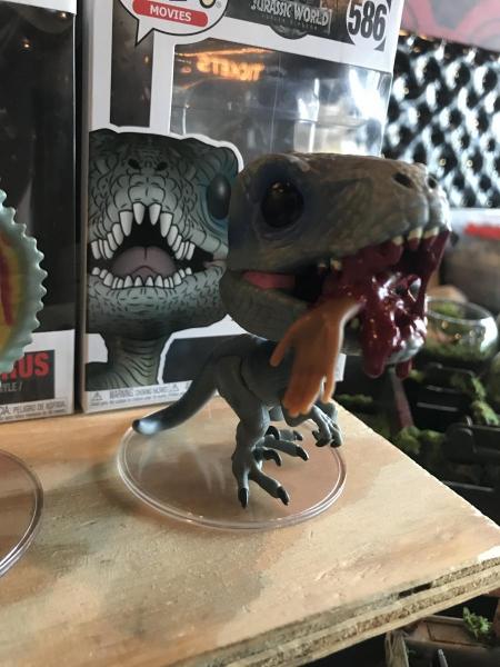 Custom Jurassic World Blue Funko POP!