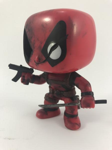 Custom Deadpool Battle Damaged Funko POP picture