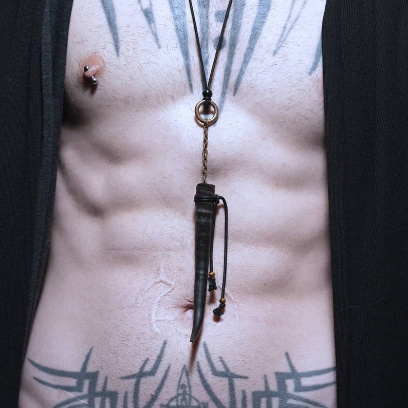 Horn necklace picture