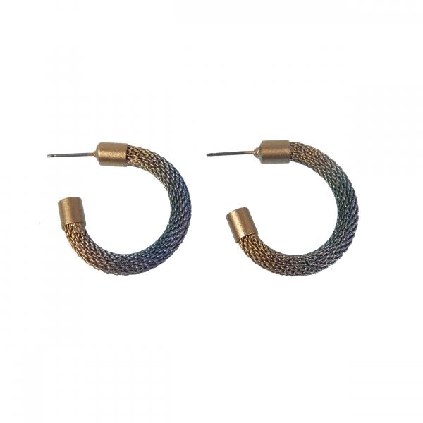 Small Mesh Hoop Earring picture