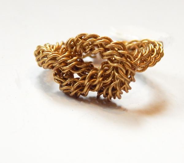 Twisted Wire Knot Ring