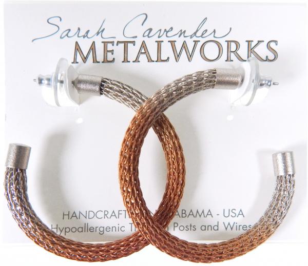 Viking Knit Hoop Earring picture