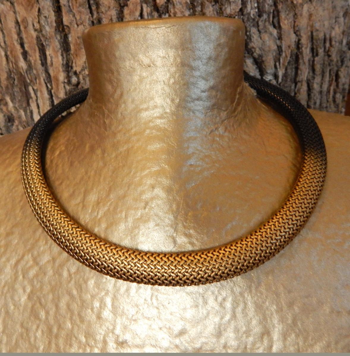 Basket Weave Metal Collar picture
