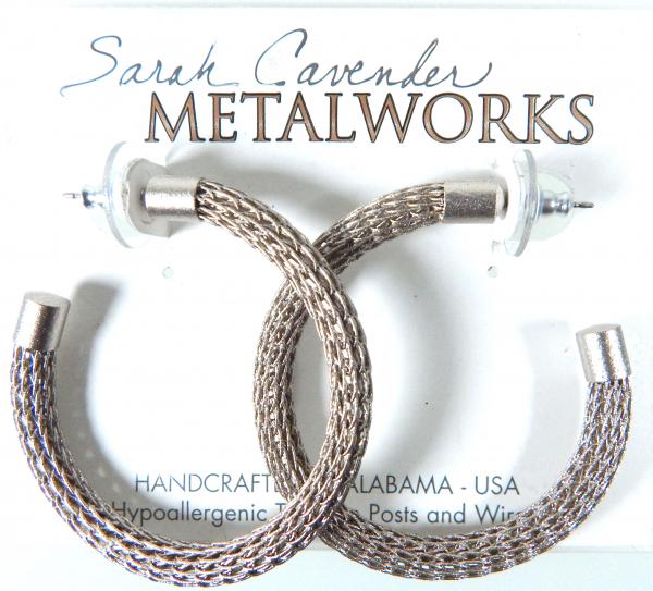 Viking Knit Hoop Earring picture