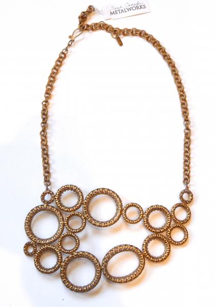 Filigree Circles "Paisley" Necklace picture