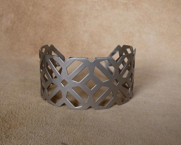 Stainless Steel Cut Out Cuff