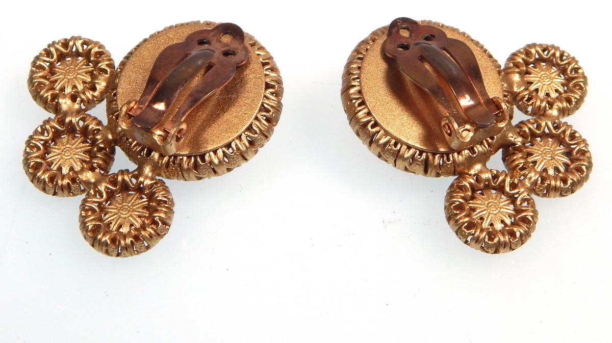 Medium Byzantine Filigree earring picture