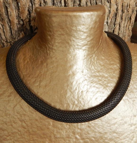 Basket Weave Metal Collar picture