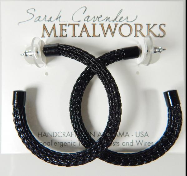 Viking Knit Hoop Earring picture