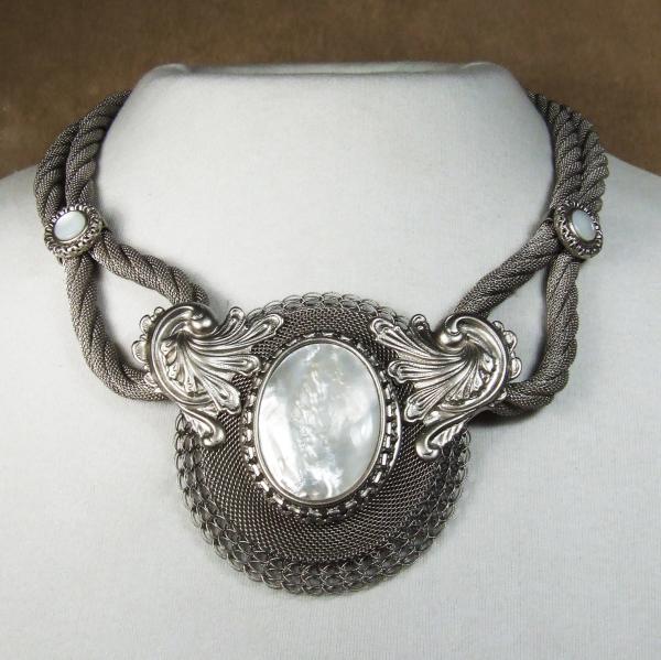 Grand Victorian Rope and Filigree Necklace