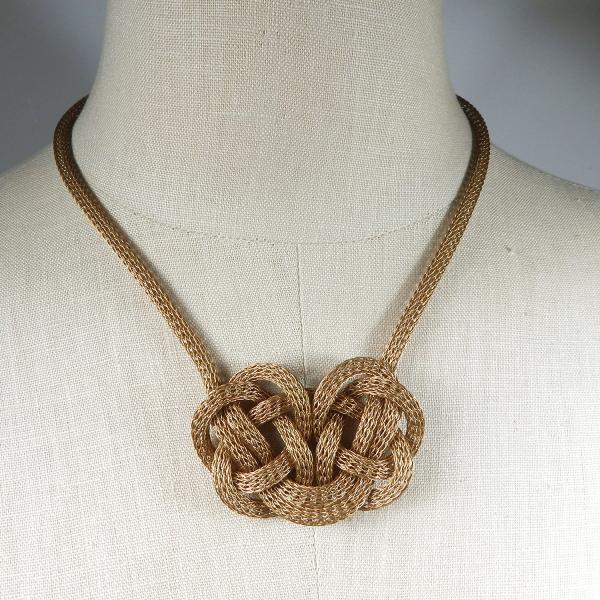 Butterfly Knot Necklace of Viking Knit