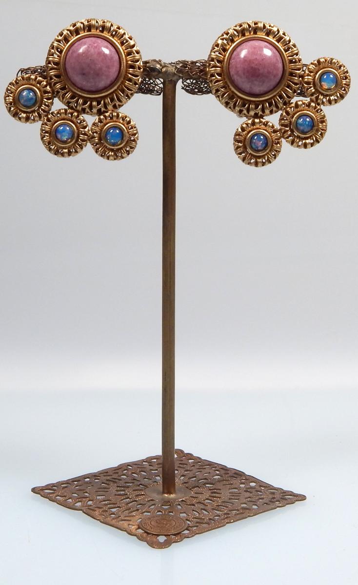 Medium Byzantine Filigree earring picture
