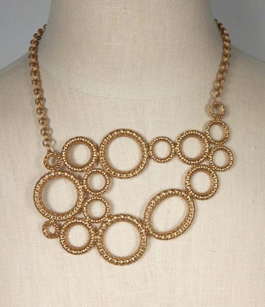 Filigree Circles "Paisley" Necklace picture