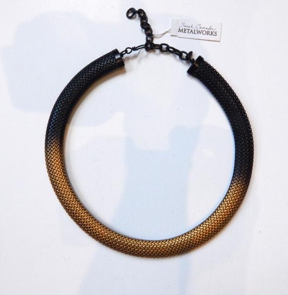 Basket Weave Metal Collar picture